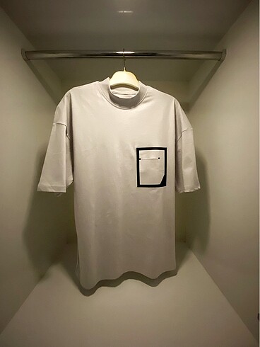 Unisex - Cep detaylı Tshirt