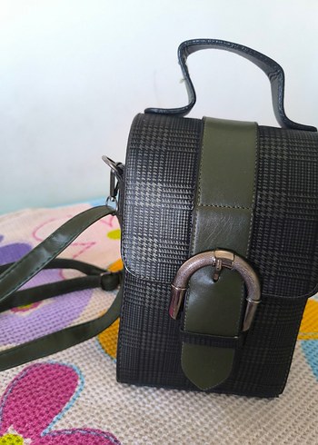 Diğer Tokalı Çok Renkli Sokak Stili Kadın Çantası