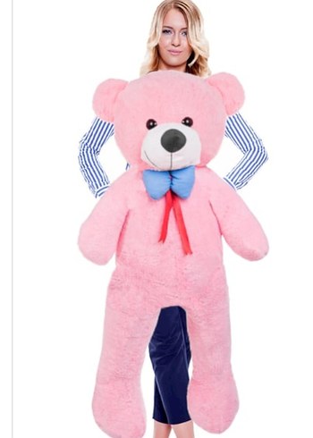 Trendyol & Milla Pembe Peluş Dev Ayı 120cm