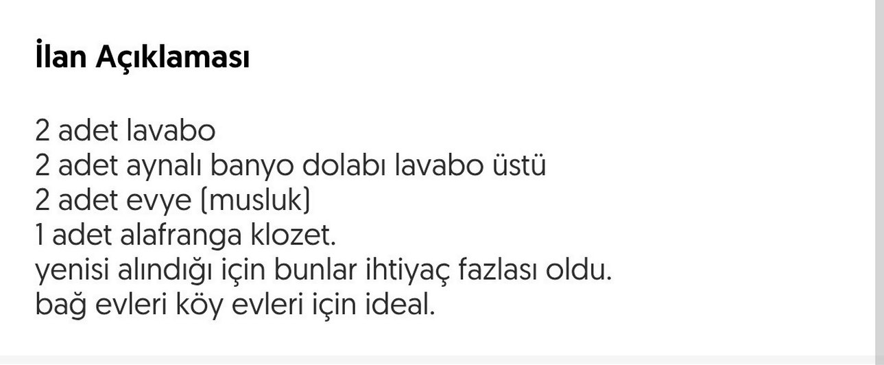 2banyo dolabı,2 lavobo set 2.el - Görsel 5