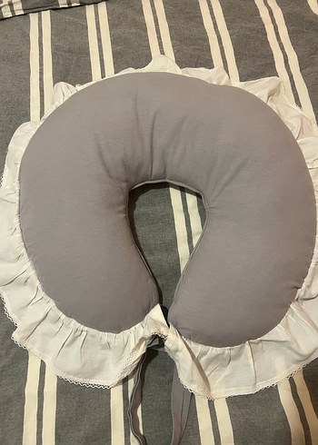 Beyaz Emzirme ve Hamile Yastığı - Görsel 2