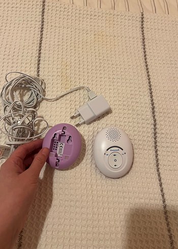 Beyaz Bebek Monitörü ve Kamera - Görsel 2