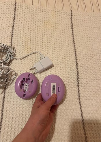 Beyaz Bebek Monitörü ve Kamera - Görsel 3