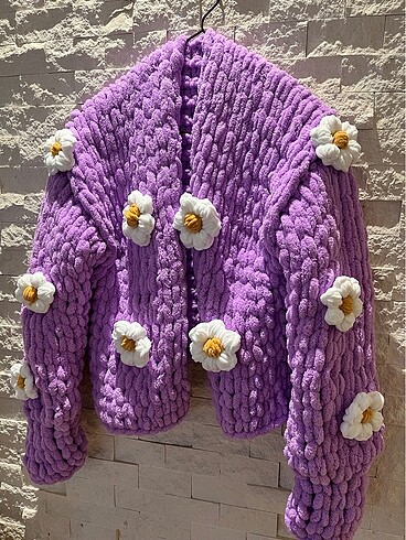 Puffy Crop Hırka