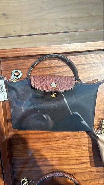 Longchamp xs pouch siyah sıfır