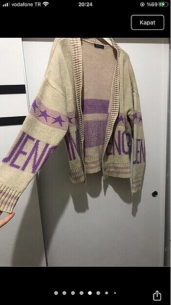 m Beden camel Renk Kadın hırka influencer