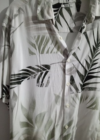 l/xl Beden beyaz Renk Erkek Kısa Kollu Gömlek