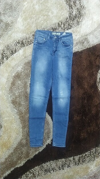 29 Beden mavi Renk Pantolon 
