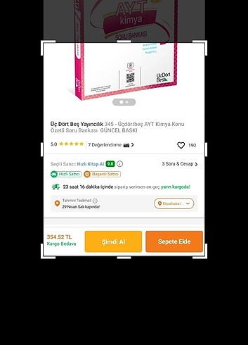 345 ayt kimya soru bankası