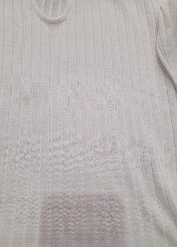 V Yakalı İnce Triko Kadın Kazak - Görsel 4