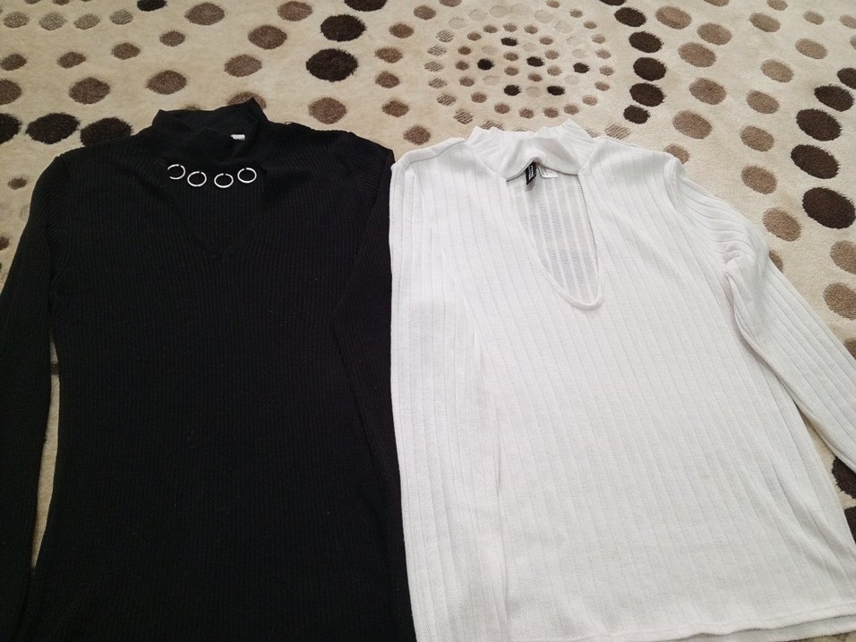 V Yakalı İnce Triko Kadın Kazak - Görsel 5