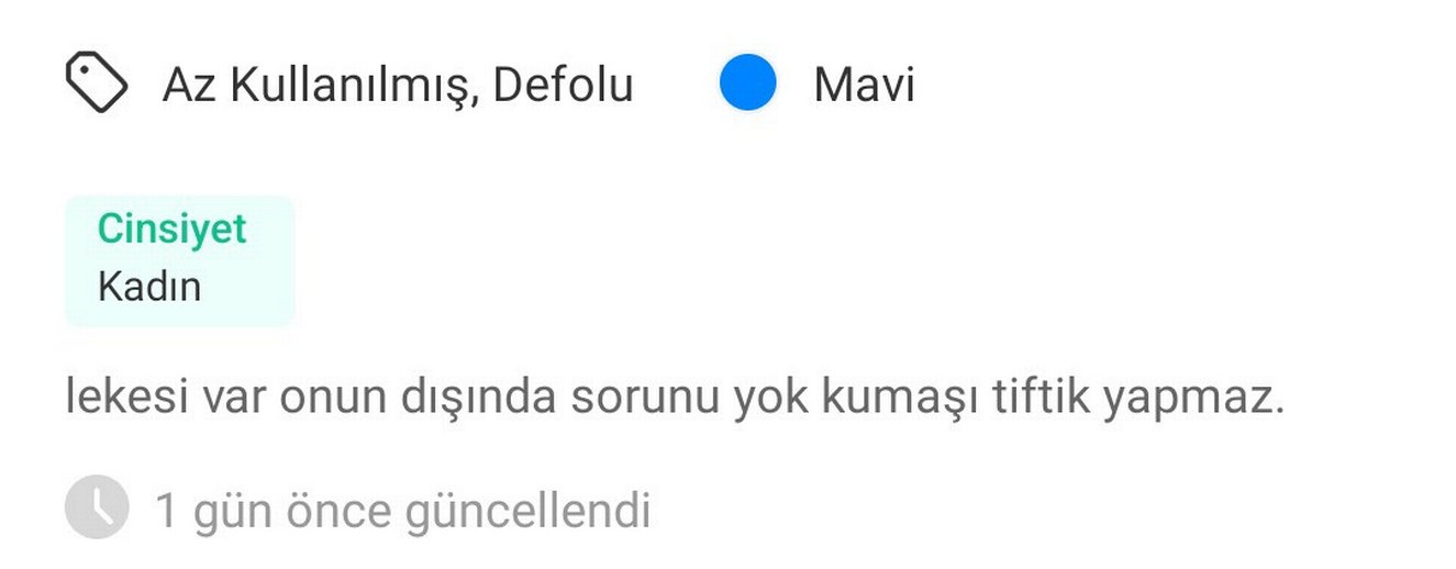Kadın Mavi Rahat Kesim Eşofman takımı - Görsel 5