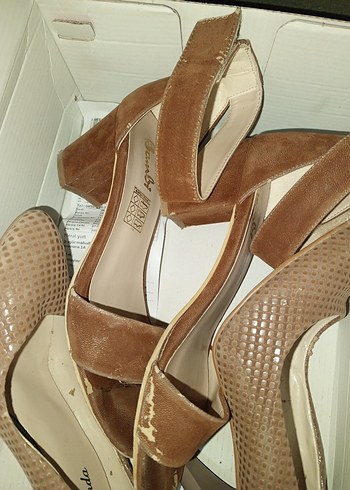 2 li Topuklu Kadın Ayakkabı - Görsel 3