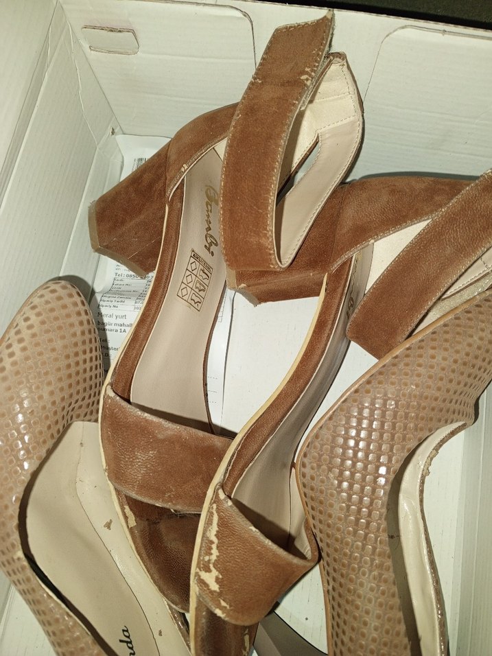 2 li Topuklu Kadın Ayakkabı - Görsel 3