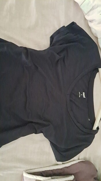 s Beden Lacivert Tshirt y2k