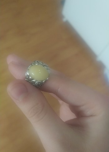 Bej Vintage Bohem Erkek Yüzük - Görsel 5