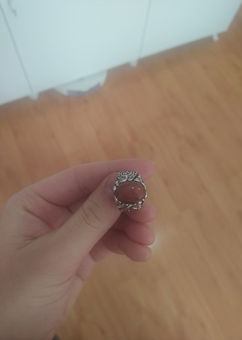 Bej Vintage Bohem Erkek Yüzük - Görsel 3