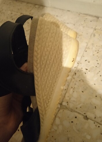 38 Beden siyah Renk Dolgu topuk ayakkabı