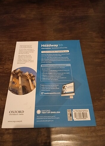  Beden Headway 5th edition Intermediate Workbook without key
