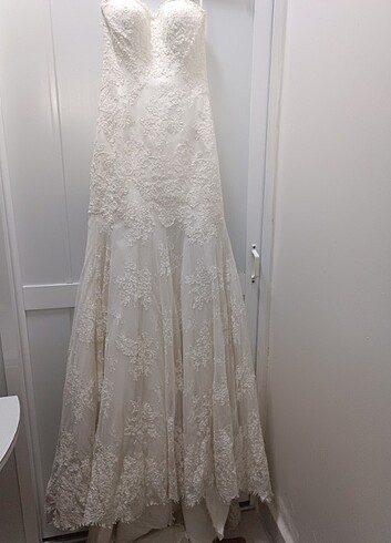 Balık model gelinlik - Görsel 6