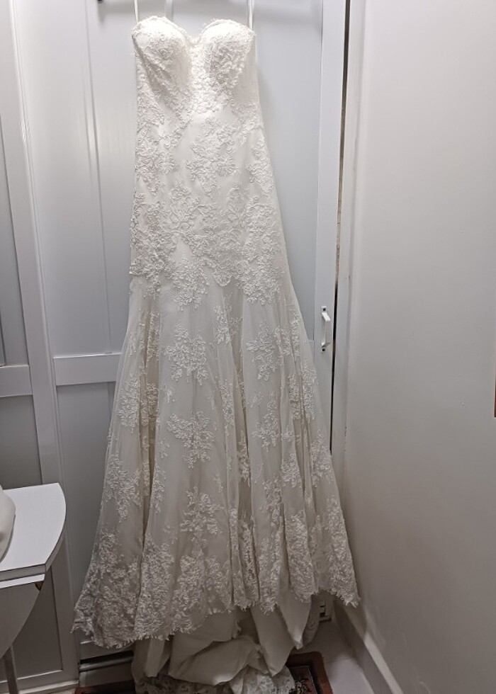 Balık model gelinlik - Görsel 5