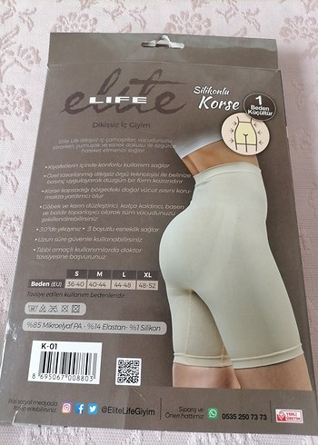 Yüksek bel silikonlu korse - Görsel 2