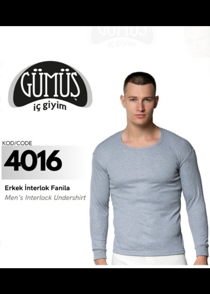 Erkek interlok fanila - Görsel 2
