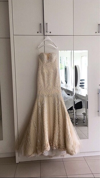 Annabella balık model gelinlik - Görsel 4