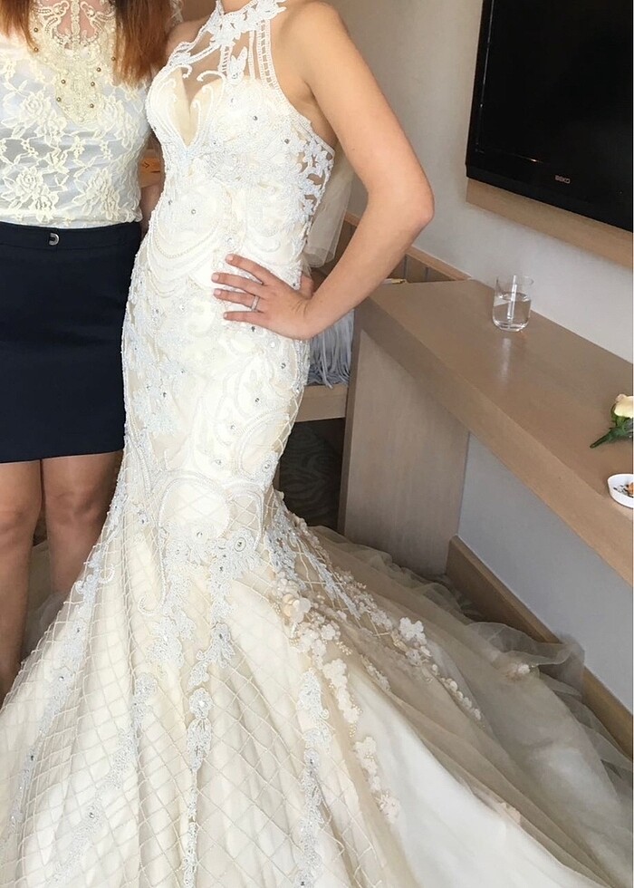 Annabella balık model gelinlik - Görsel 2