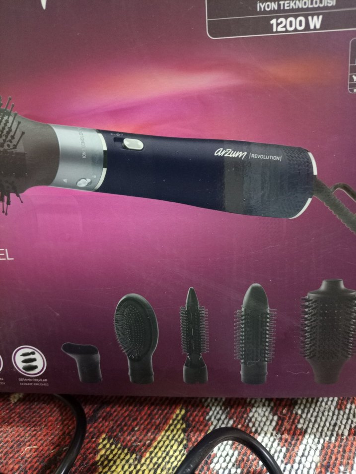 Arzum  5 li Saç Şekillendirici Set - Görsel 5