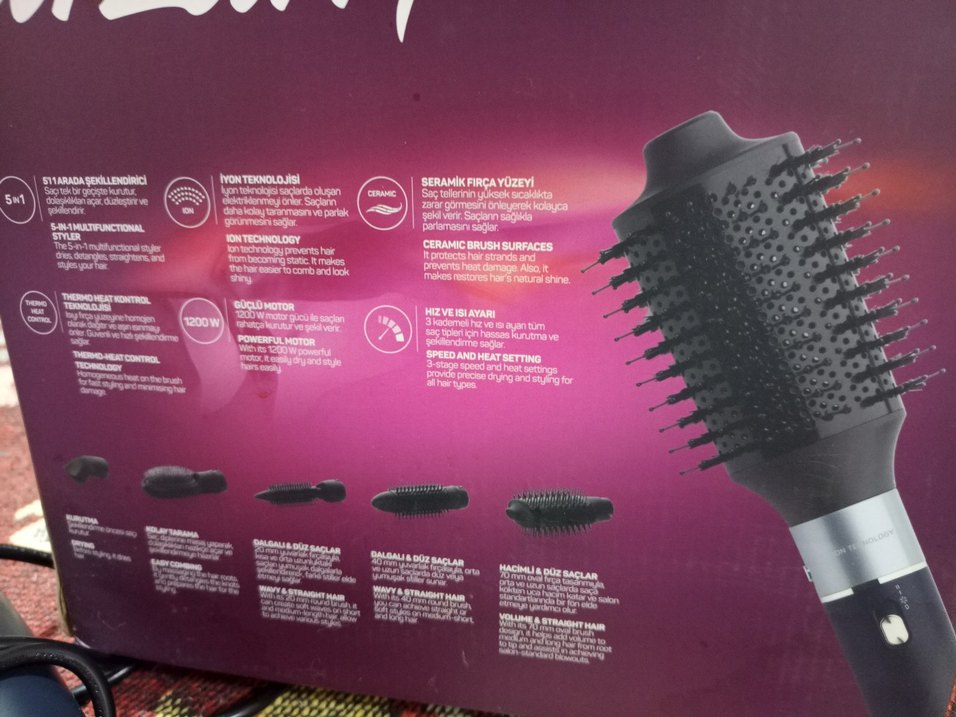 Arzum  5 li Saç Şekillendirici Set - Görsel 3