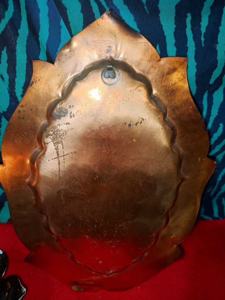 Bakır El İşçiliği Dekoratif Tabak - Görsel 4