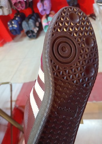 Bordo Bağcıklı Kadın Spor Ayakkabı - Görsel 2