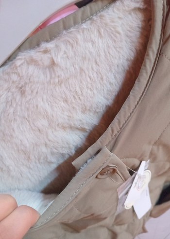 çocuk kışlık içi tüylü mont - Görsel 2