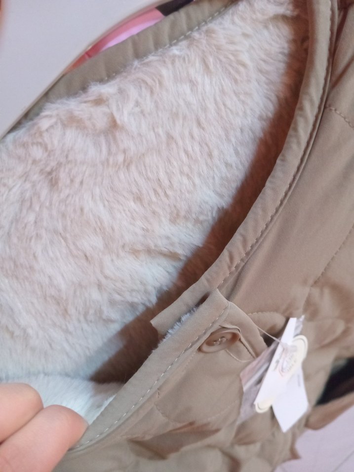 çocuk kışlık içi tüylü mont - Görsel 2