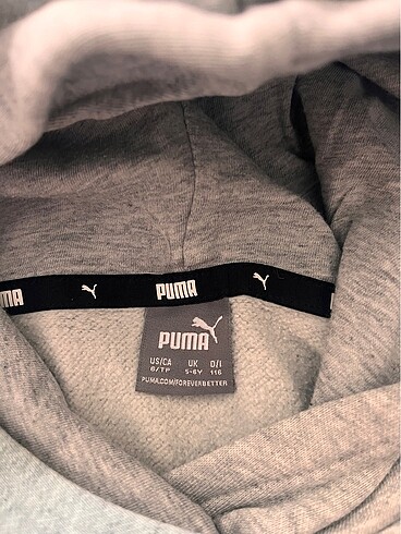Puma 5 yaş orijinal Puma sweatshirt
