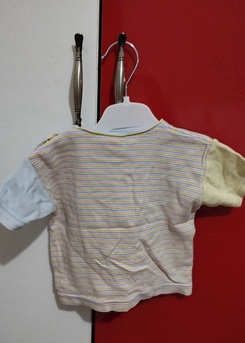 Sarı Baskılı Kız Çocuk Uzun Kollu Tişört - Görsel 2