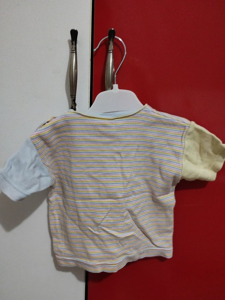 Sarı Baskılı Kız Çocuk Uzun Kollu Tişört - Görsel 2