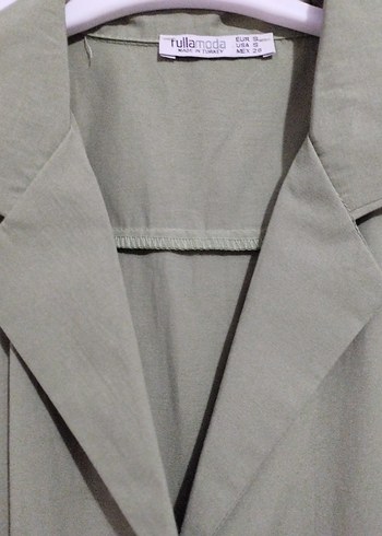 Düğmeli Kısa Kol Kadın Tulum - Görsel 3