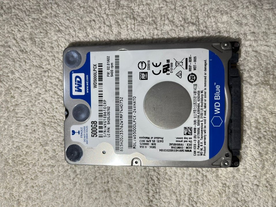 500GB harddisk  WD marka - Görsel 2