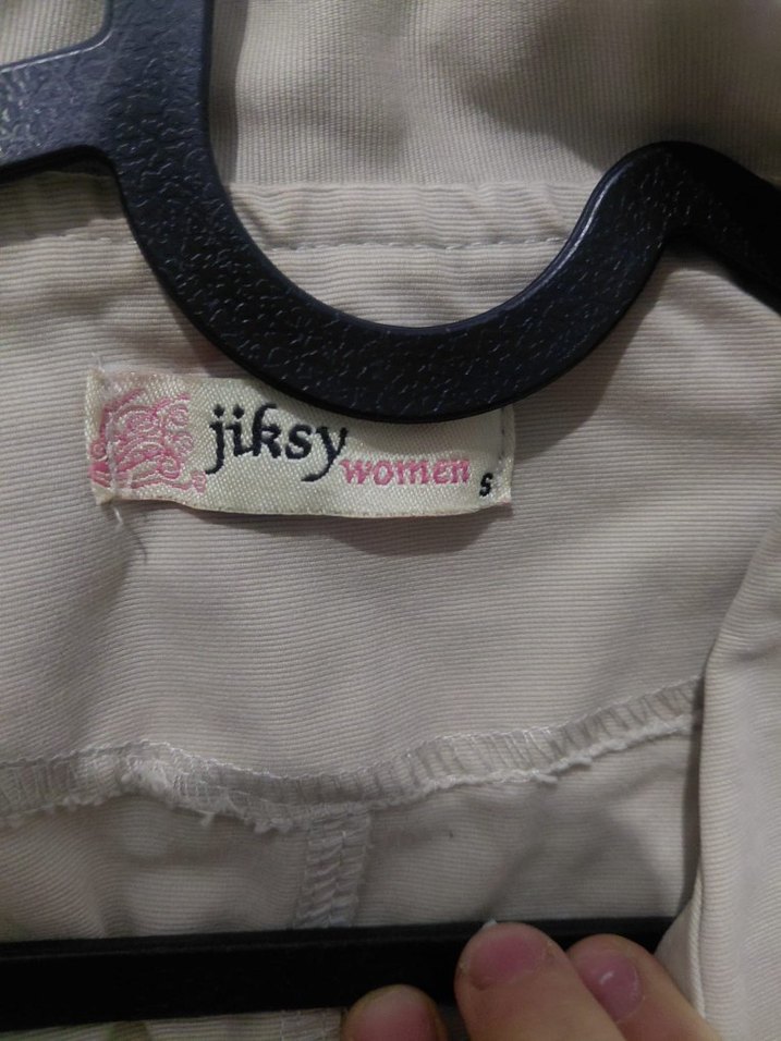 Bej Kadın Midi Trençkot Düğmeli - Görsel 4