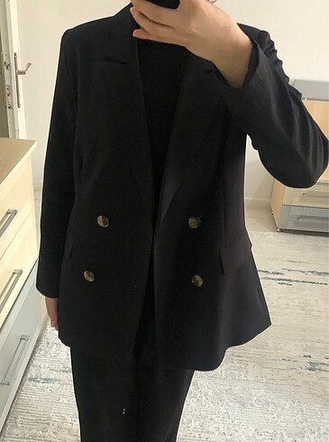Trendyol & Milla Siyah blazer ceket