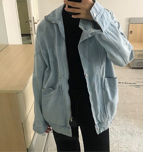Diğer Oversize Kot ceket