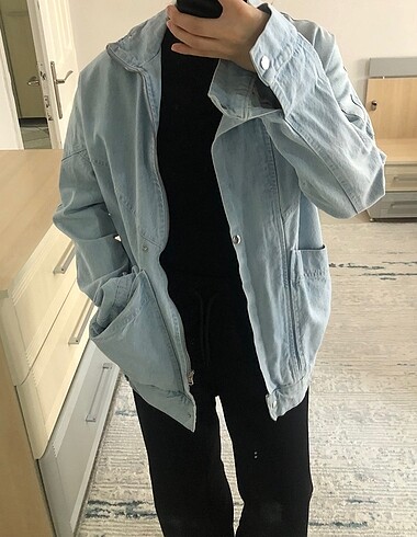 38 Beden Oversize Kot ceket