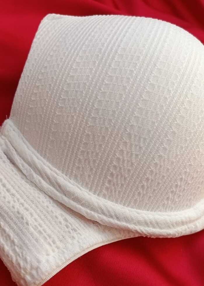 Cansoy Burgu Detaylı az destekli Soft Sütyen - Görsel 2