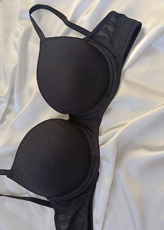 Cansoy Burgu Detaylı az destekli Soft Sütyen - Görsel 2