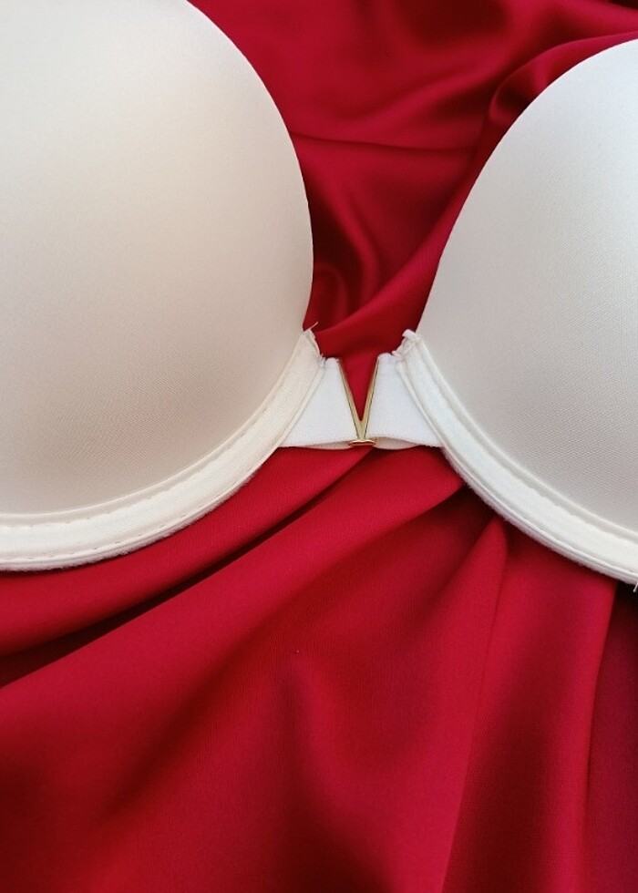 Cansoy Violet V Detaylı Destekli Sütyen - Görsel 3