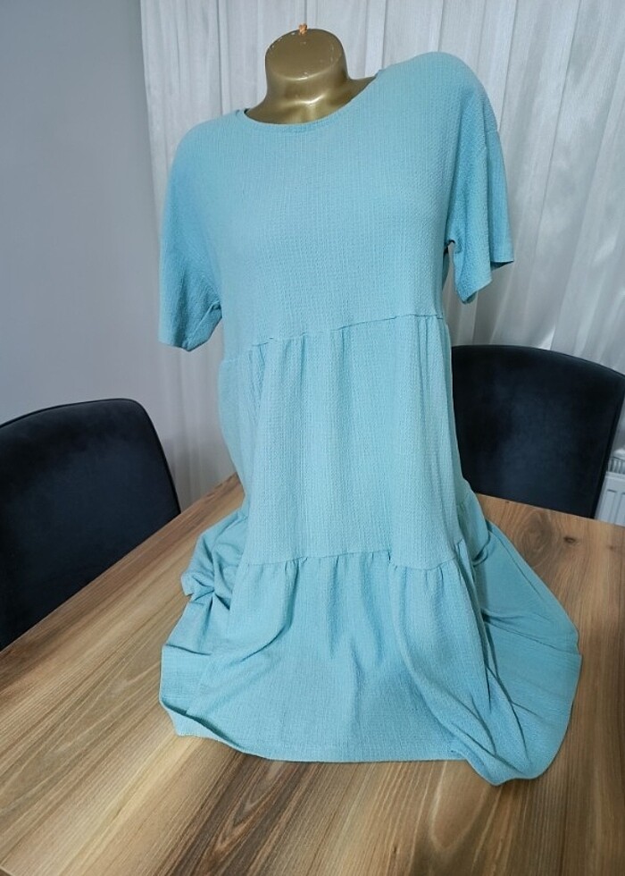 Diz üstü hamile elbise - Görsel 2