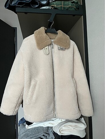 Mango peluş kaban ceket