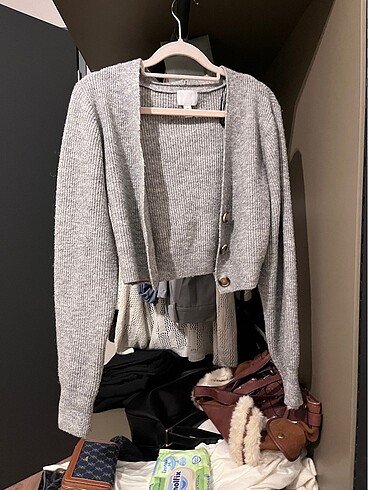 s Beden H&M crop hırka